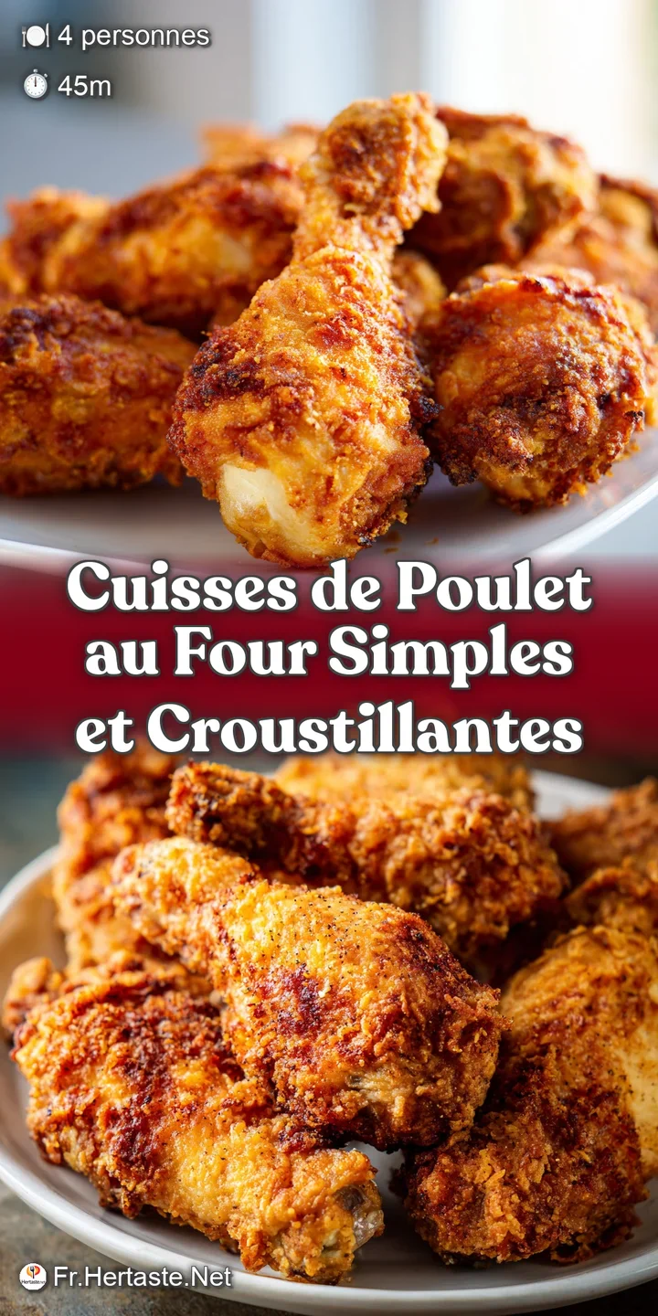 Close-up of a juicy, oven-roasted chicken thigh, skin crackling and glistening, hinting at savory spices and herbs in the ...