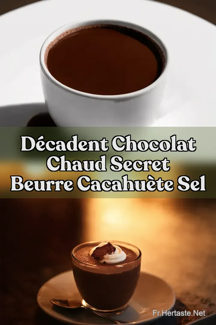 D&eacute;cadent Chocolat Chaud Secret Beurre Cacahu&egrave;te Sel