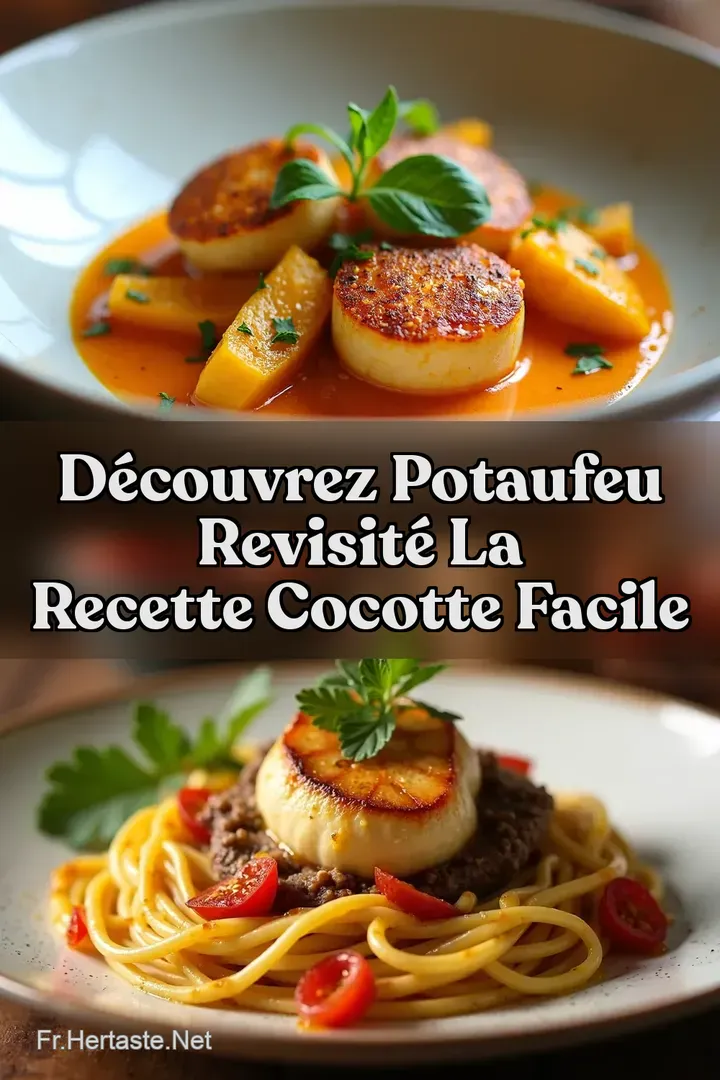 D&eacute;couvrez Potaufeu Revisit&eacute; La recette Cocotte Facile