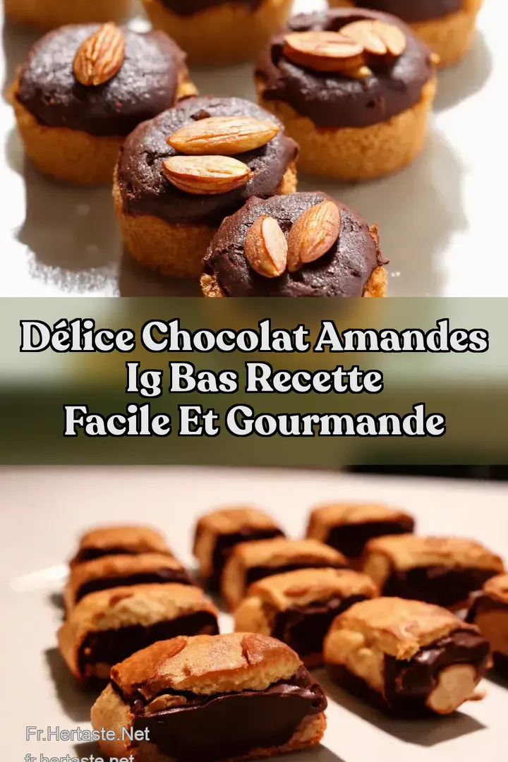 D&eacute;lice Chocolat Amandes IG Bas Recette Facile et Gourmande