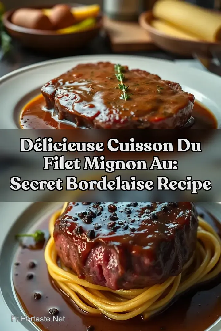 D&eacute;licieuse cuisson du filet mignon au: Secret Bordelaise Recipe