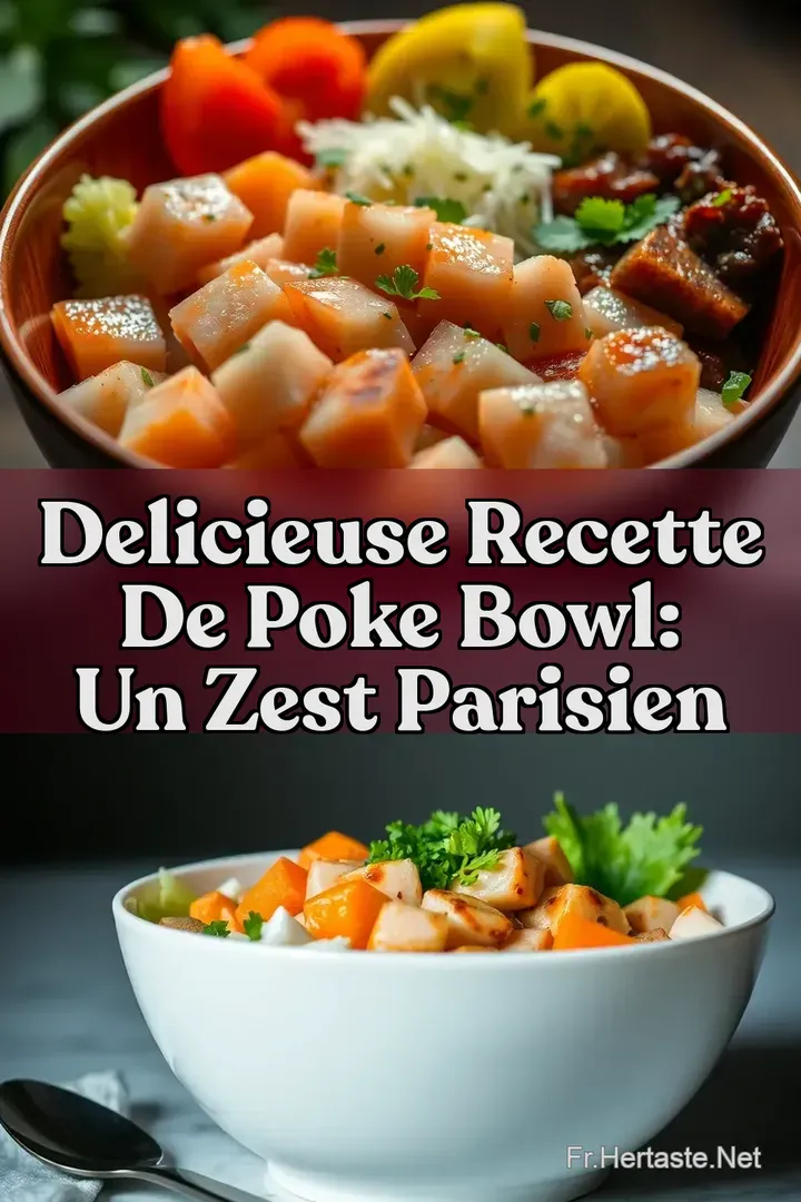 Delicieuse Recette de Poke Bowl: Un Zest Parisien