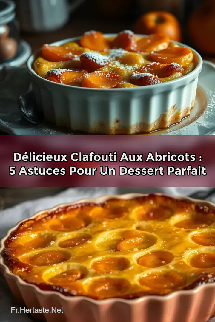 D&eacute;licieux Clafouti aux Abricots : 5 Astuces Pour un Dessert Parfait