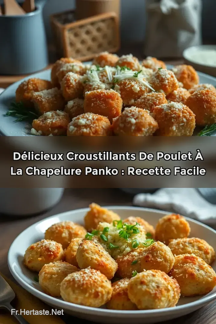 D&eacute;licieux Croustillants de Poulet &agrave; la Chapelure Panko : Recette Facile