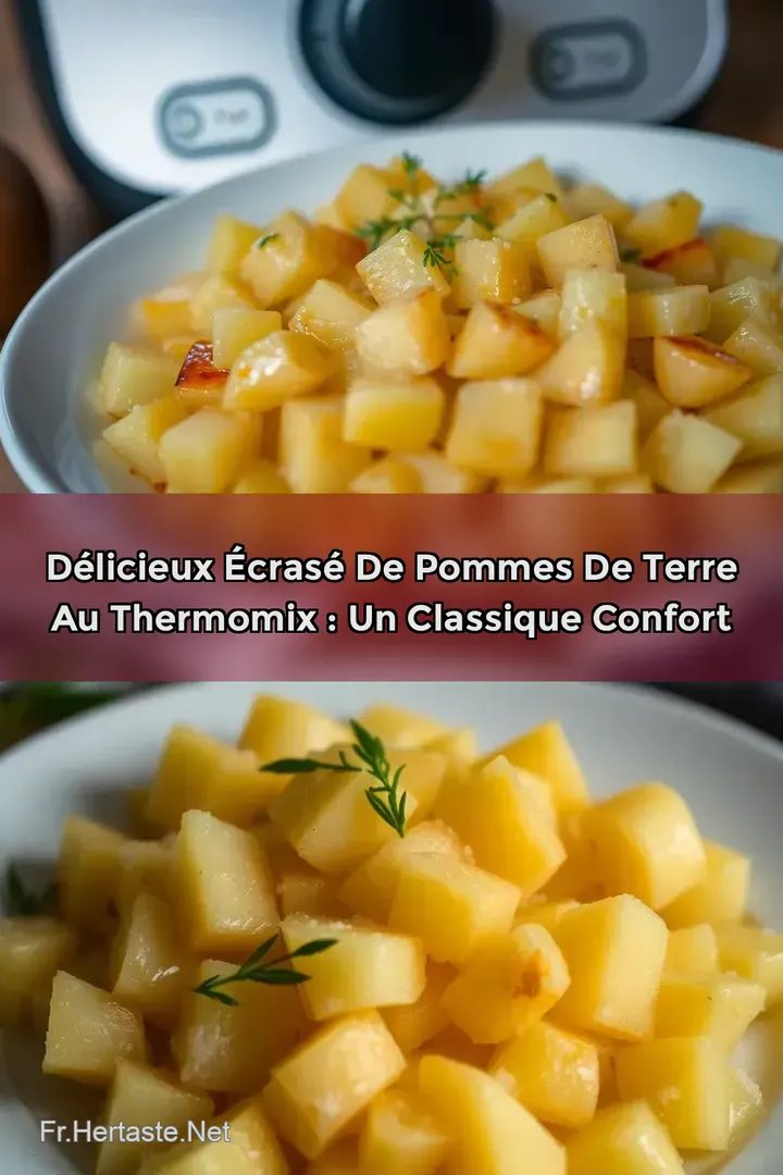 D&eacute;licieux &Eacute;cras&eacute; de Pommes de Terre au Thermomix : Un Classique Confort