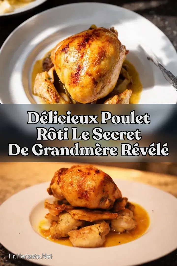 D&eacute;licieux Poulet R&ocirc;ti Le Secret de GrandM&egrave;re R&eacute;v&eacute;l&eacute;