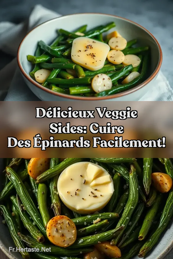 D&eacute;licieux Veggie Sides: Cuire des &Eacute;pinards Facilement!