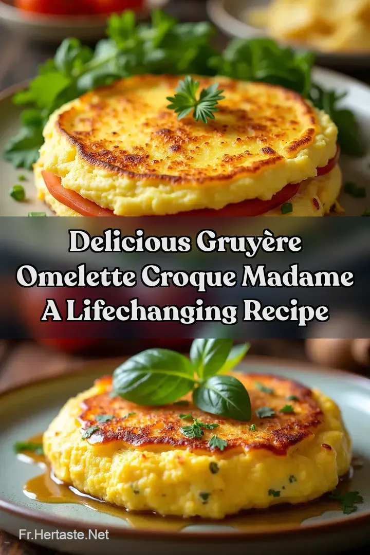 Delicious Gruy&egrave;re Omelette Croque Madame A LifeChanging Recipe