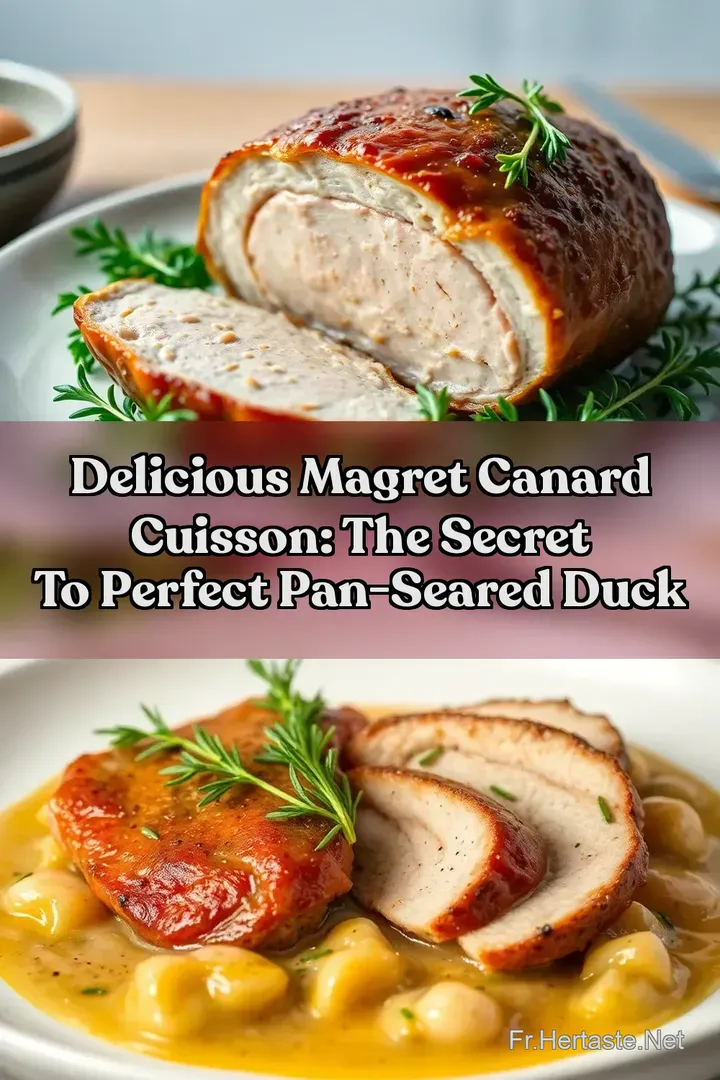Delicious Magret Canard Cuisson: The Secret to Perfect Pan-Seared Duck