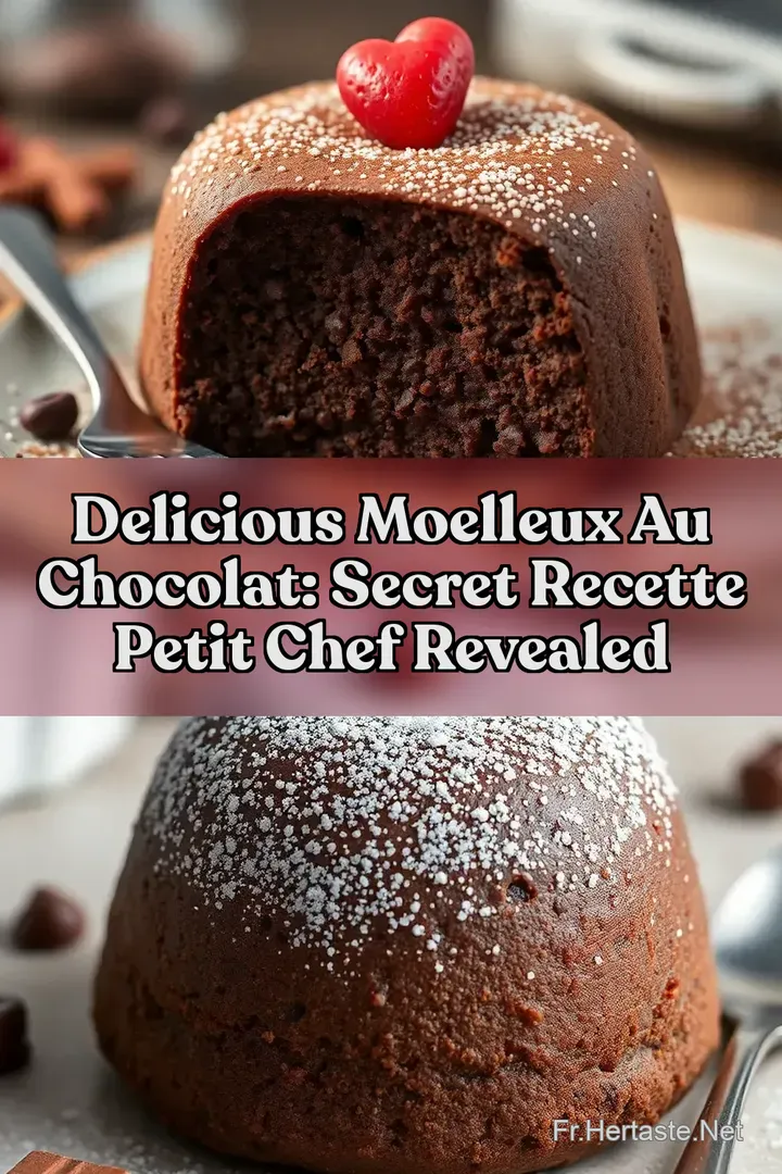 Delicious Moelleux au Chocolat: Secret Recette Petit Chef Revealed