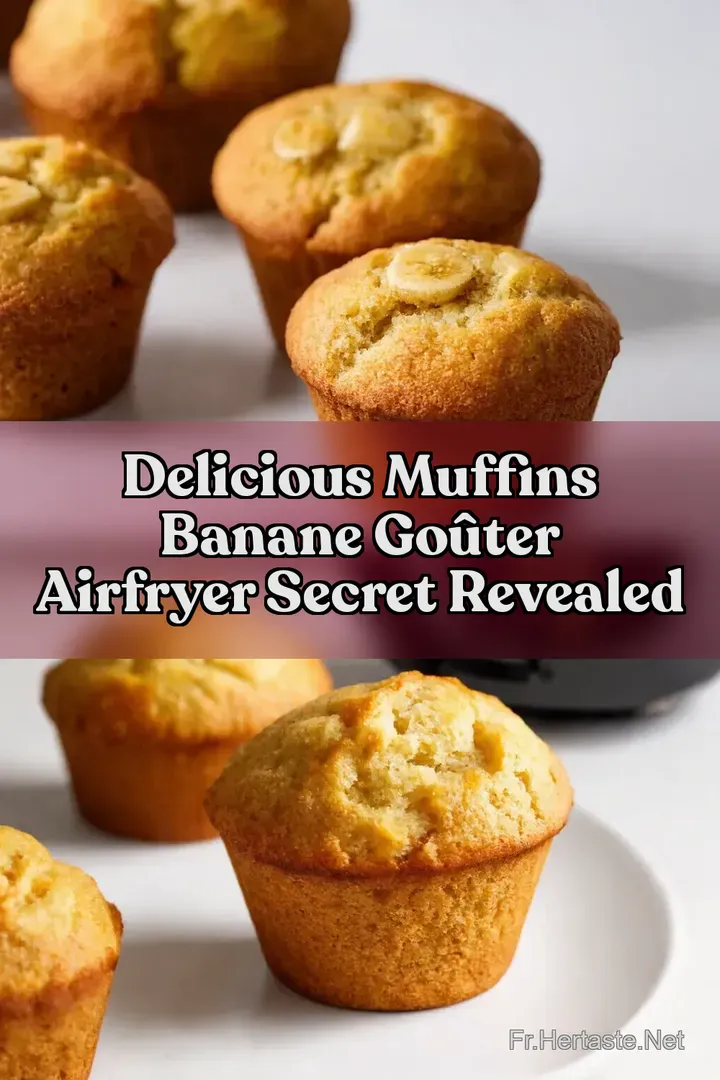 Delicious Muffins Banane Go&ucirc;ter Airfryer Secret Revealed