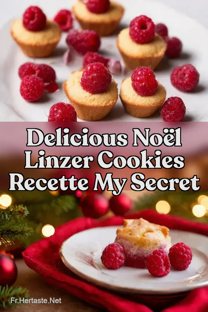 Delicious No&euml;l Linzer Cookies Recette My Secret