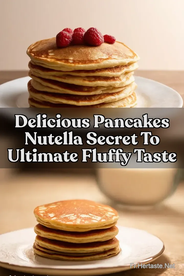 Delicious Pancakes Nutella Secret to ULTIMATE Fluffy Taste