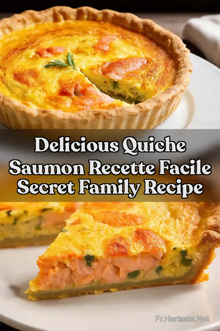 Delicious Quiche Saumon Recette Facile Secret Family Recipe