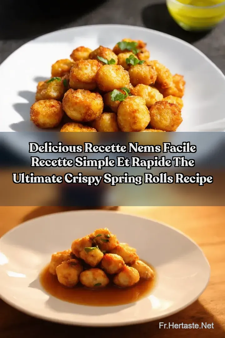 Delicious Recette nems facile Recette Simple et Rapide The Ultimate Crispy Spring Rolls Recipe