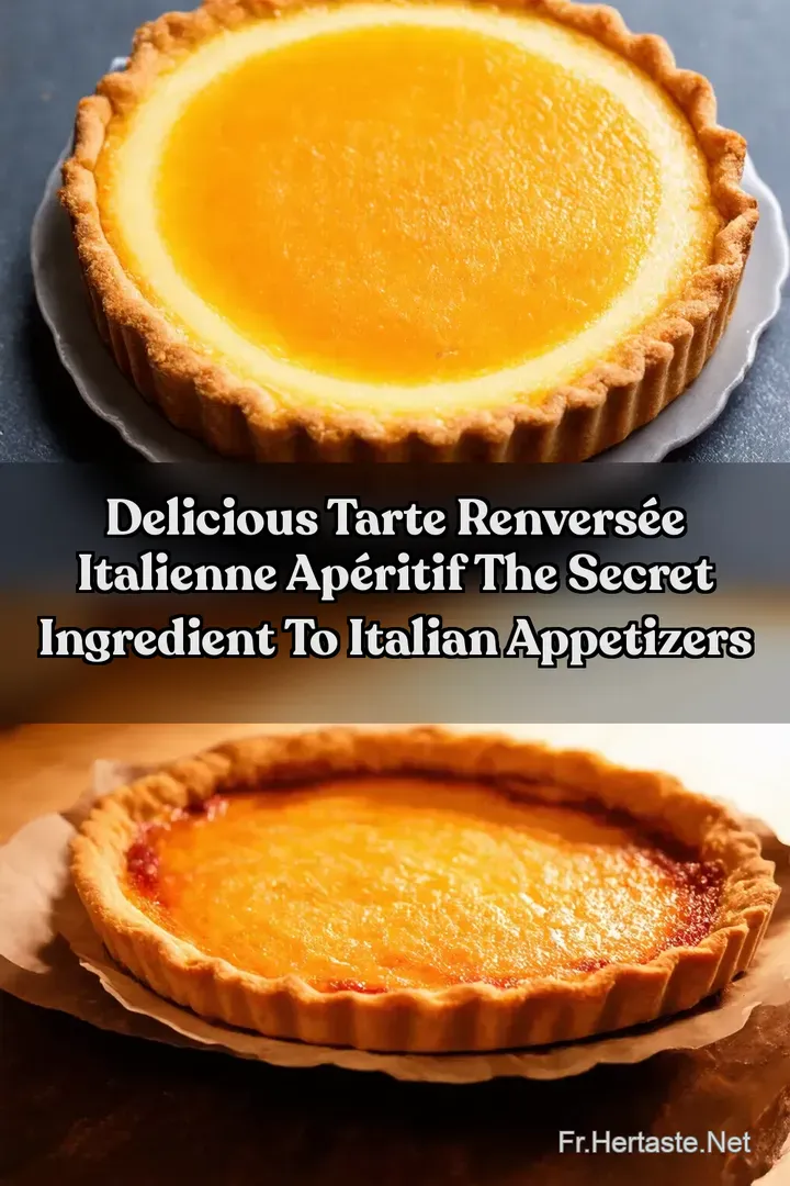 Delicious Tarte Renvers&eacute;e Italienne Ap&eacute;ritif The Secret Ingredient To Italian Appetizers