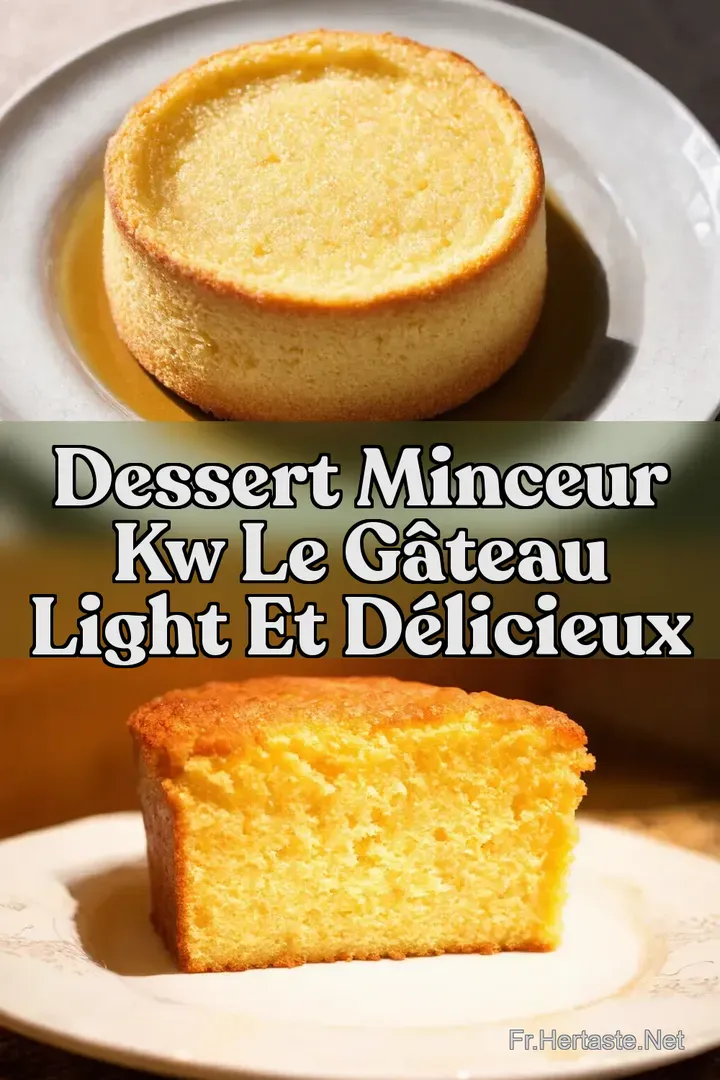 Dessert Minceur kw Le G&acirc;teau Light et D&eacute;licieux