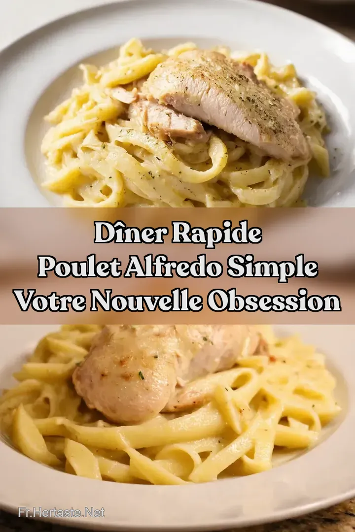 D&icirc;ner Rapide Poulet Alfredo Simple Votre Nouvelle Obsession