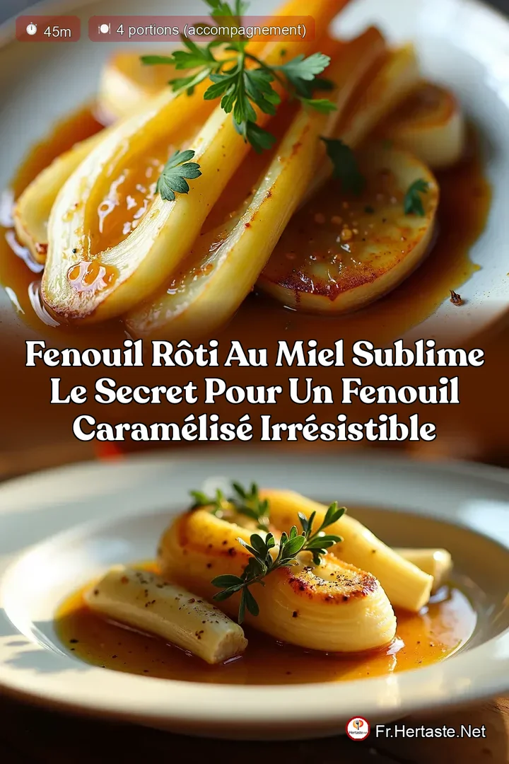 Fenouil R&ocirc;ti au Miel Sublime Le Secret pour un Fenouil Caram&eacute;lis&eacute; Irr&eacute;sistible