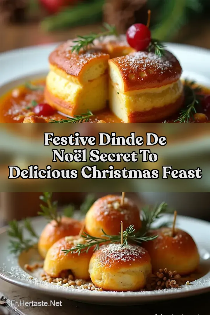 Festive Dinde de No&euml;l Secret To Delicious Christmas Feast