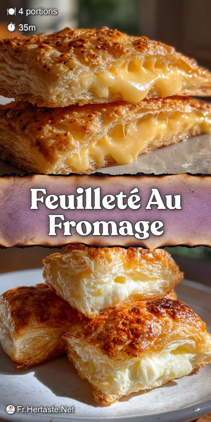 Buttery, flaky crust with molten cheese bubbling and browning around the edges, a close-up view that invites a bite.