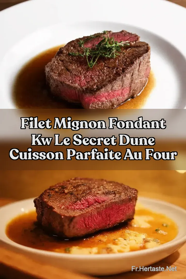 Filet Mignon Fondant kw Le Secret dune Cuisson Parfaite au Four