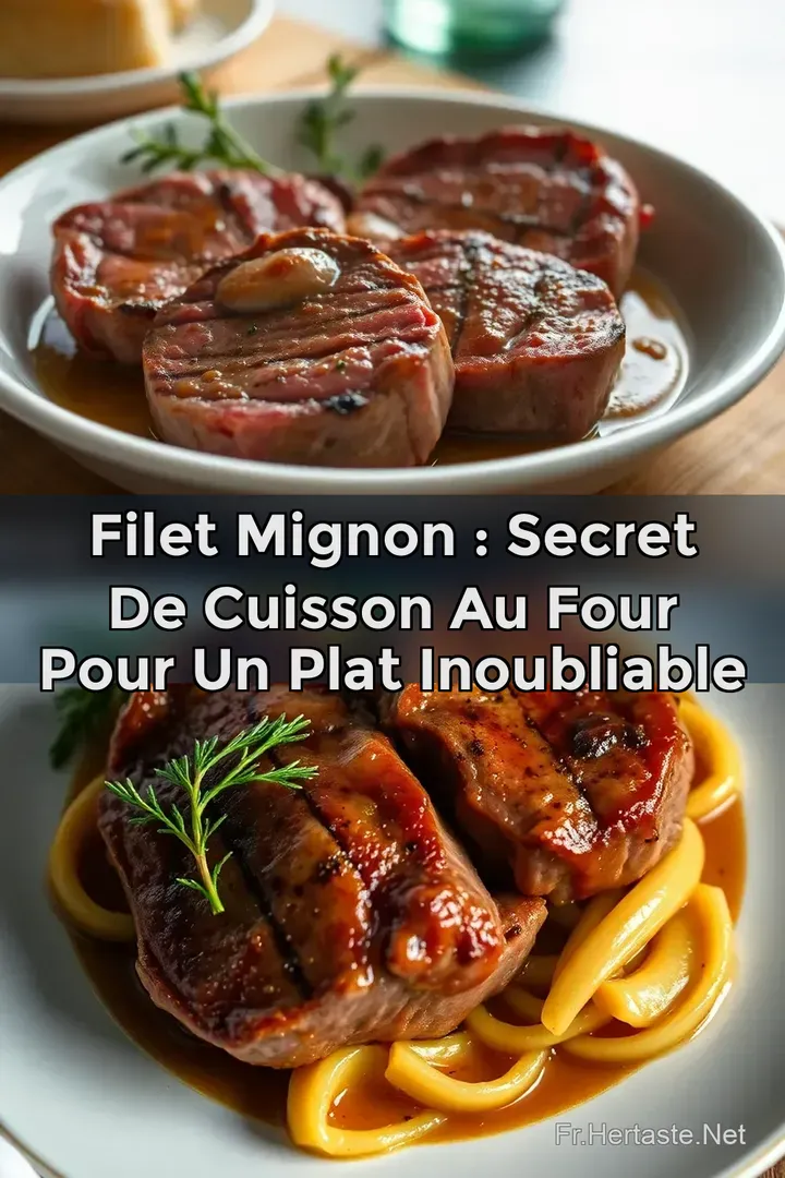 Filet Mignon : Secret de Cuisson Au Four Pour Un Plat Inoubliable
