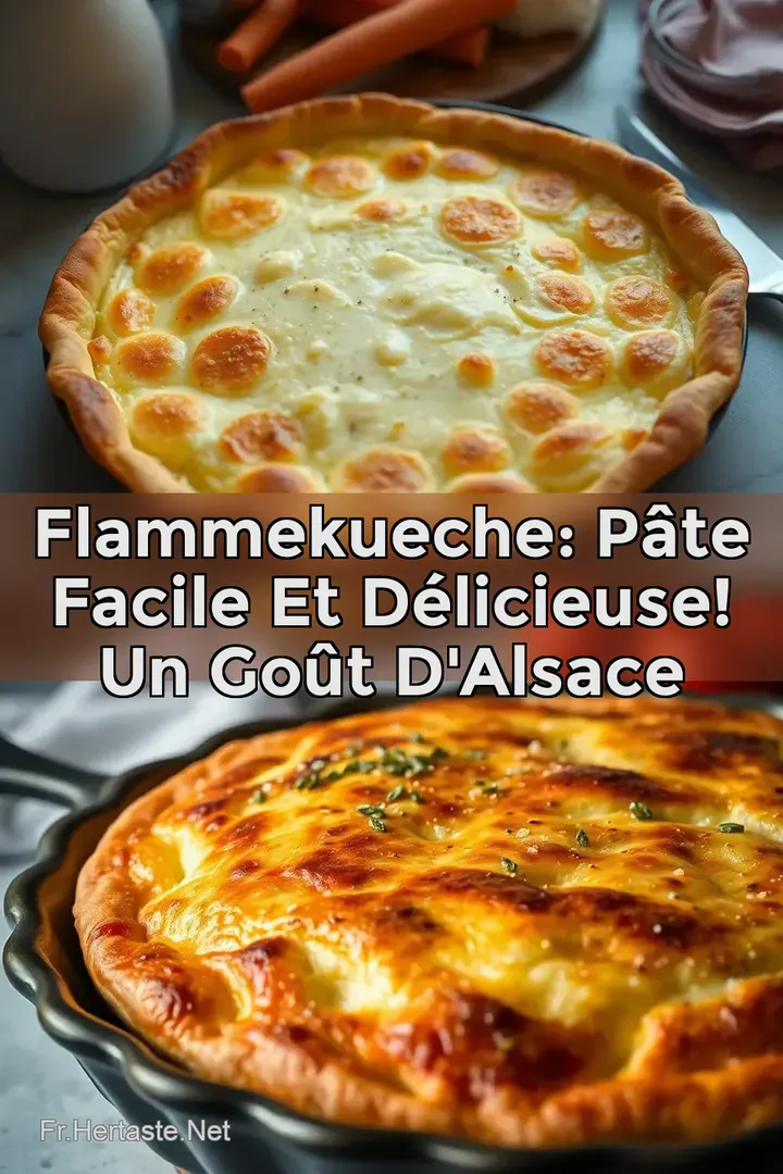 Flammekueche: P&acirc;te Facile et D&eacute;licieuse! Un Go&ucirc;t d Alsace