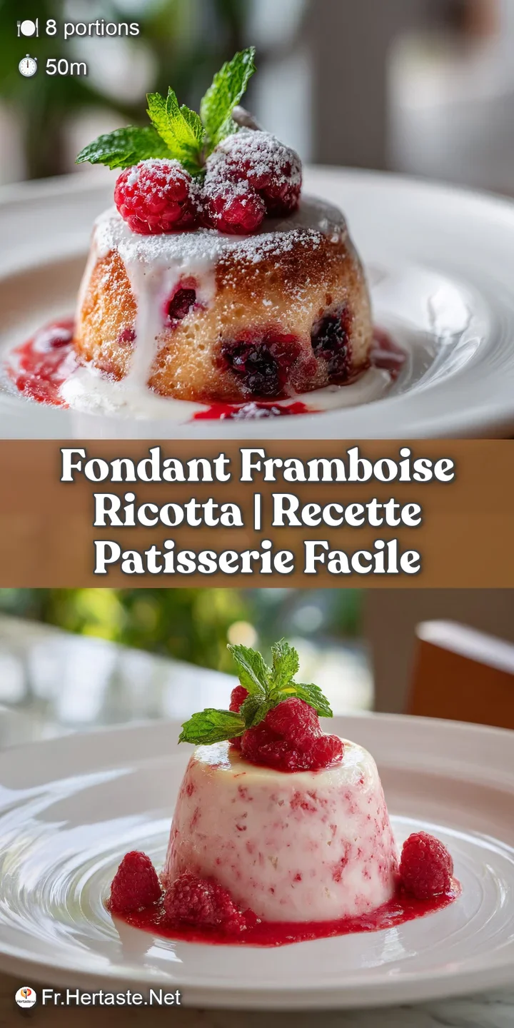 Close-up of a moist, airy raspberry cake crumb, with a dollop of creamy filling and glossy fresh raspberries.