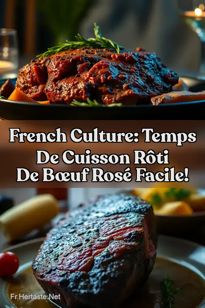 French Culture: Temps de Cuisson R&ocirc;ti de B&oelig;uf Ros&eacute; Facile!