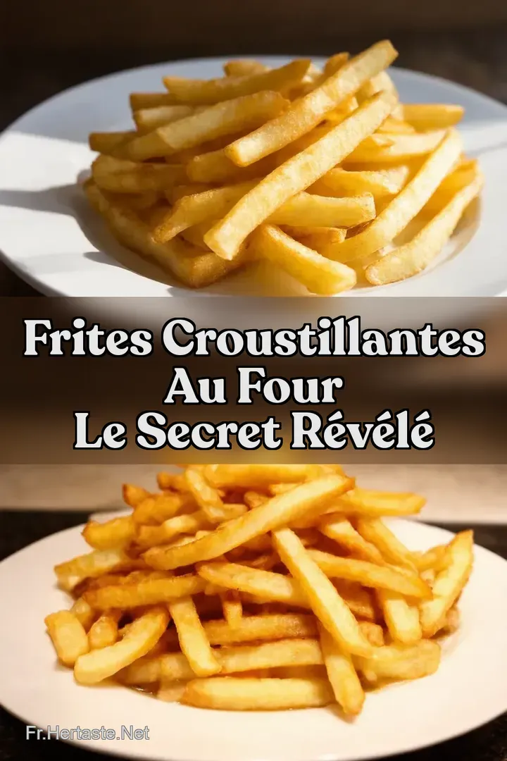 Frites Croustillantes au Four Le Secret R&eacute;v&eacute;l&eacute;