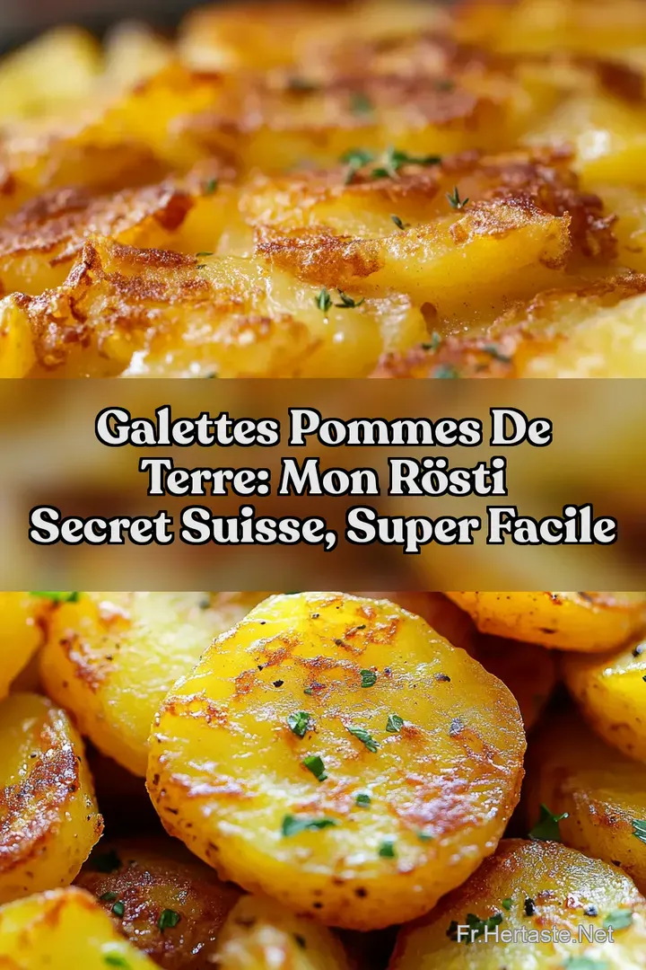 Galettes Pommes De Terre: Mon R&ouml;sti Secret Suisse Super Facile