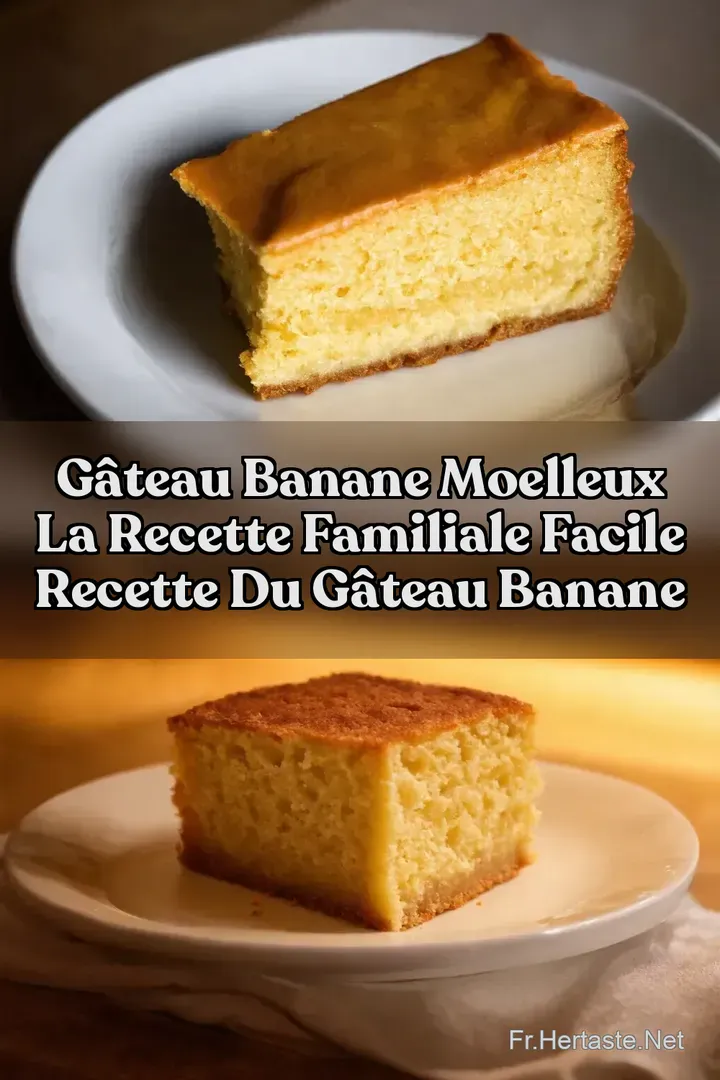 G&acirc;teau Banane Moelleux La Recette Familiale Facile Recette du G&acirc;teau Banane