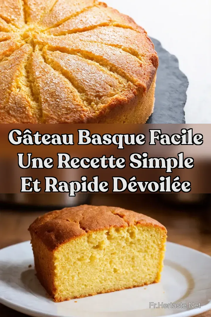 G&acirc;teau Basque Facile Une Recette Simple et Rapide D&eacute;voil&eacute;e