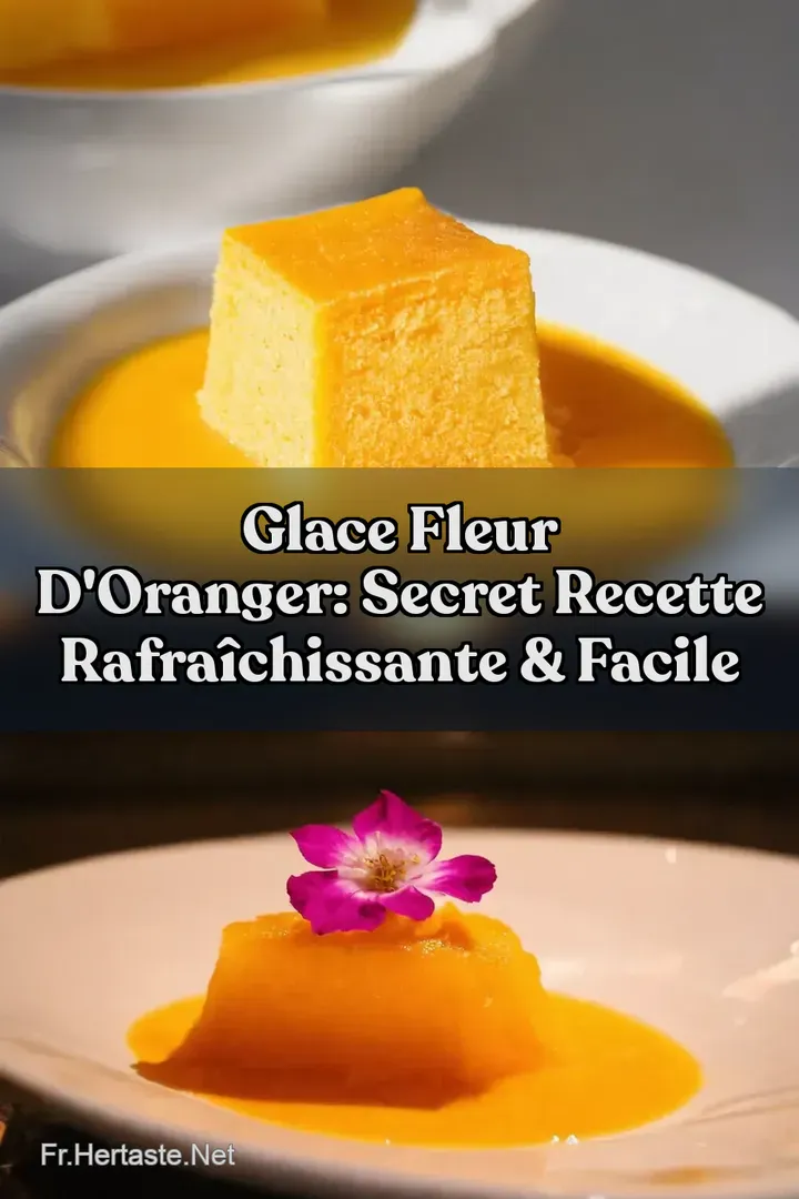 Glace Fleur d Oranger: Secret Recette Rafra&icirc;chissante & Facile
