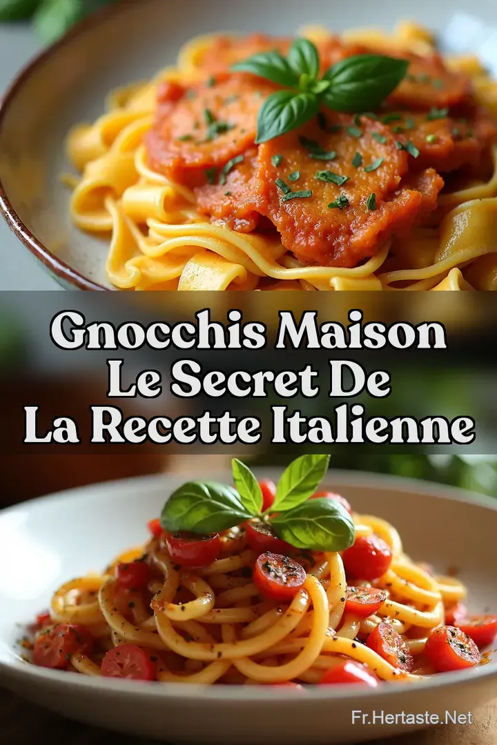 Gnocchis Maison Le Secret de la Recette Italienne