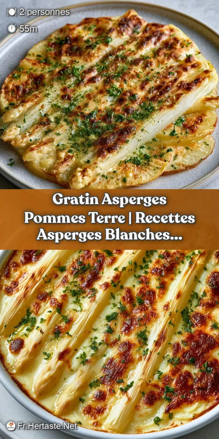 Zoom sur une cro&ucirc;te dor&eacute;e et croustillante, laissant appara&icirc;tre une sauce cr&eacute;meuse et des asperges d'un vert vif.
