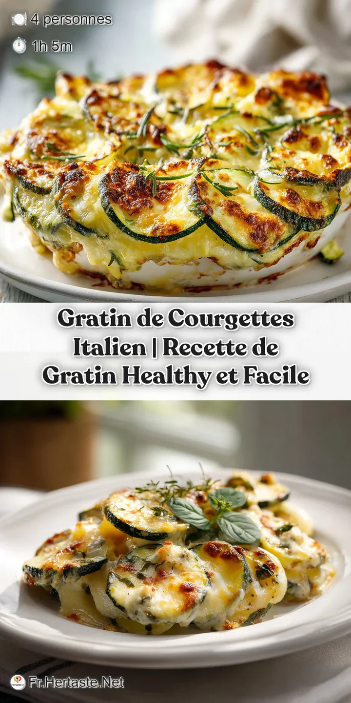 Close-up of a baked zucchini gratin, showcasing bubbly, browned cheese and vibrant green squash.