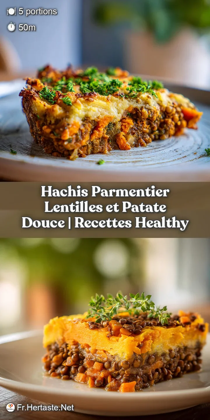 Close-up of creamy, vibrant sweet potato mash with a fork's impression, hinting at the savory filling below.