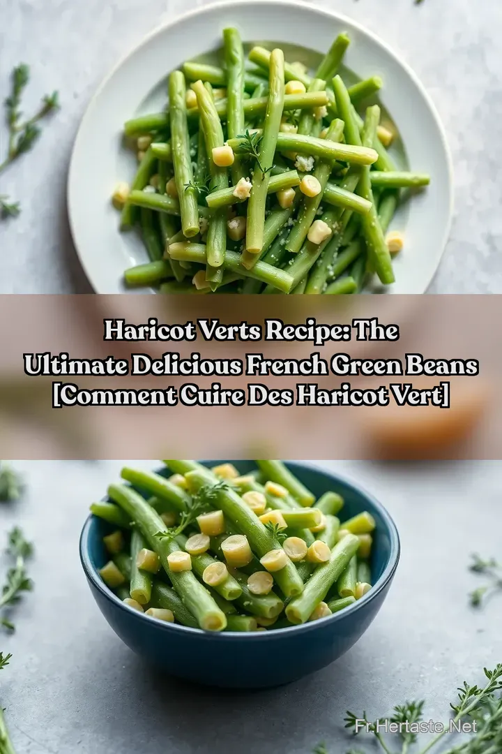 Haricot Verts Recipe: The Ultimate Delicious French Green Beans [comment cuire des haricot vert]