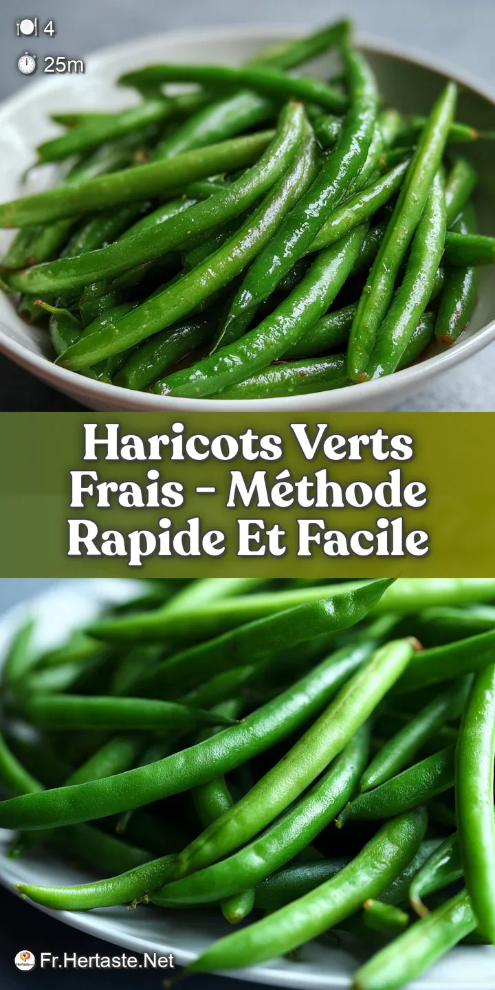 Close-up of tender-crisp haricots verts, speckled with cracked pepper, showcasing their bright green hue and subtle sheen.