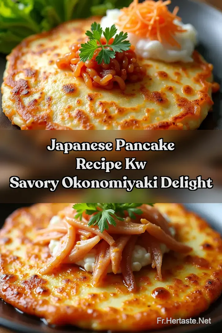 Japanese Pancake Recipe kw Savory Okonomiyaki Delight