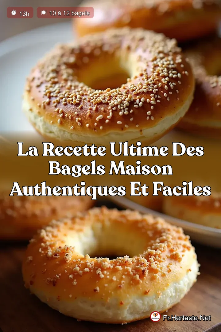La Recette Ultime des Bagels Maison Authentiques et Faciles