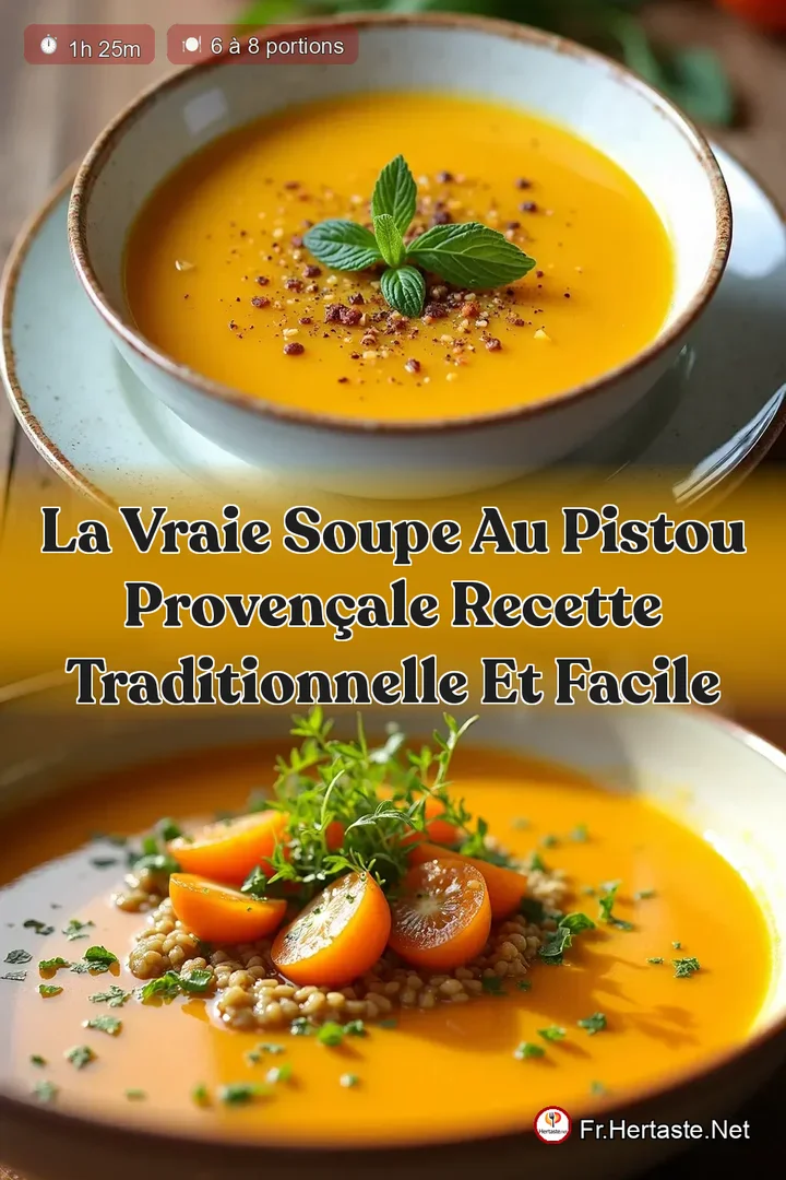 La Vraie Soupe au Pistou Proven&ccedil;ale Recette Traditionnelle et Facile