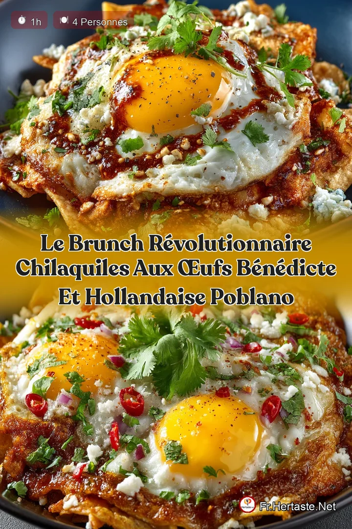 Le Brunch R&eacute;volutionnaire Chilaquiles aux &OElig;ufs B&eacute;n&eacute;dicte et Hollandaise Poblano