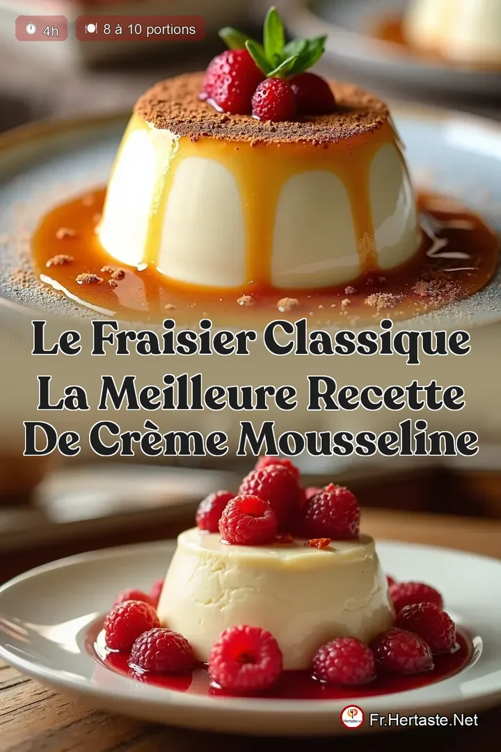 Le Fraisier Classique La Meilleure Recette de Cr&egrave;me Mousseline