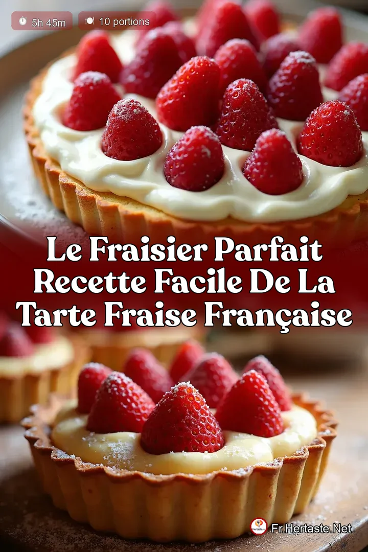 Le Fraisier Parfait Recette Facile de la Tarte Fraise Fran&ccedil;aise