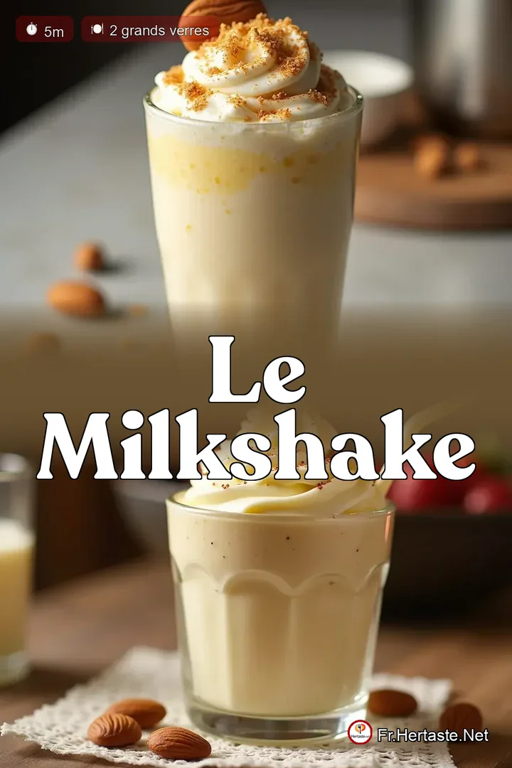 Milkshake Vanille Maison Facile La Recette Ultra Onctueuse - Fr.HerTaste.Net