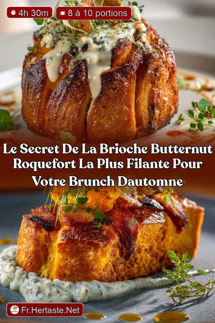 Le secret de la Brioche Butternut Roquefort la plus filante pour votre brunch dautomne
