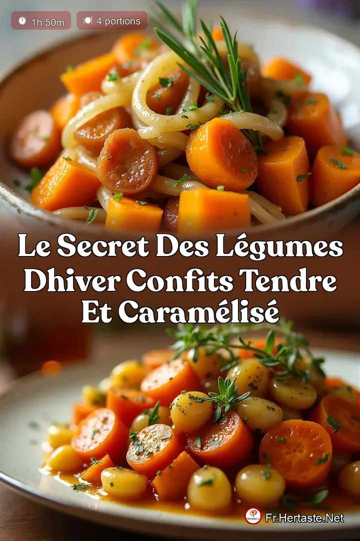 Le Secret des L&eacute;gumes dHiver Confits Tendre et Caram&eacute;lis&eacute;